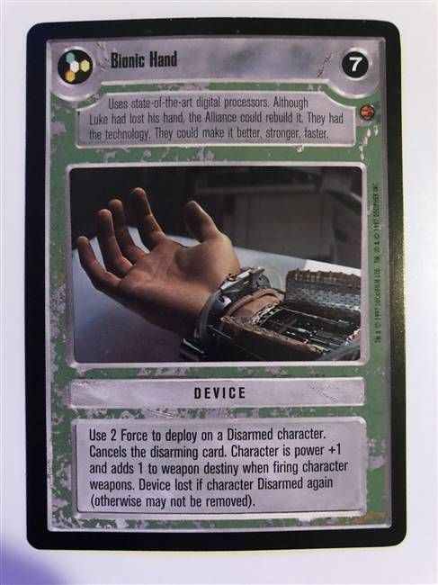 Star Wars CCG (SWCCG) Bionic Hand