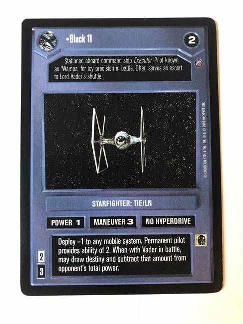 Star Wars CCG (SWCCG) Black 11