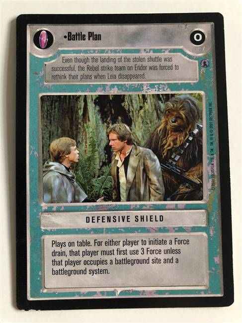 Star Wars CCG (SWCCG) Battle Plan