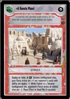 Star Wars CCG (SWCCG) A Remote Planet