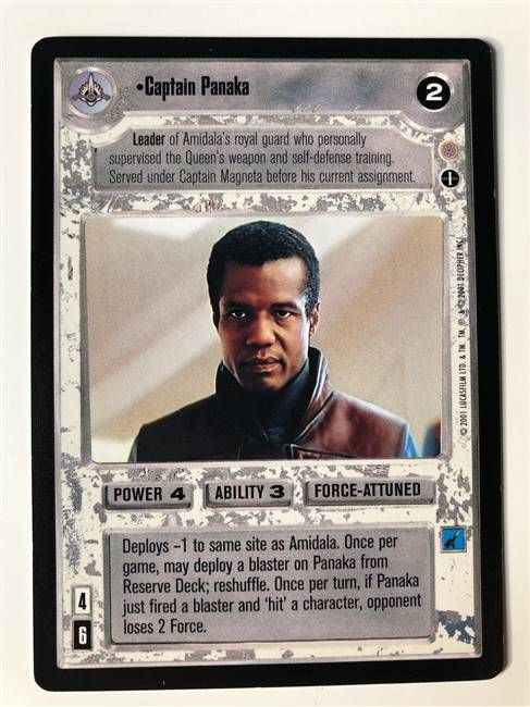 Star Wars CCG (SWCCG) Captain Panaka