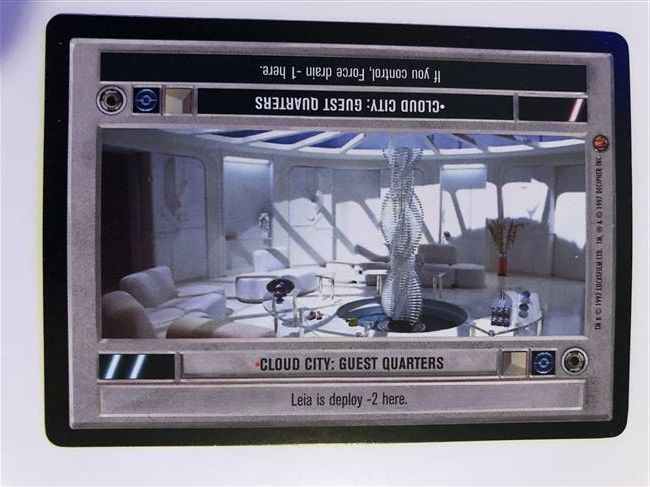 Star Wars CCG (SWCCG) Cloud City: Guest Quarters