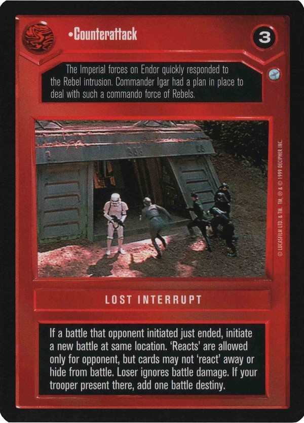 Star Wars CCG (SWCCG) Counterattack