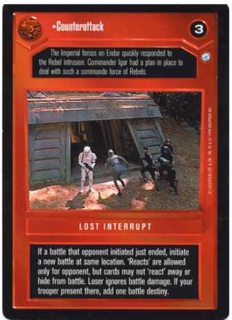 Star Wars CCG (SWCCG) Counterattack