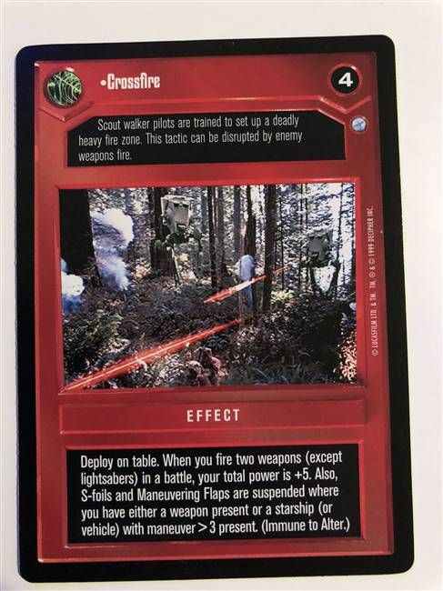 Star Wars CCG (SWCCG) Crossfire