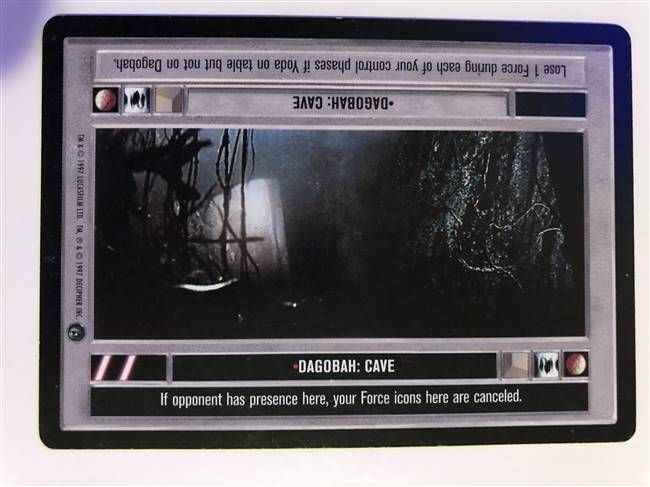 Star Wars CCG (SWCCG) Dagobah: Cave