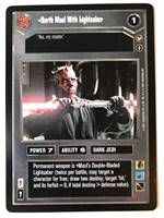 Star Wars CCG (SWCCG) Darth Maul With Lightsaber