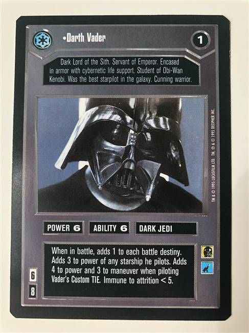 Star Wars CCG (SWCCG) Darth Vader