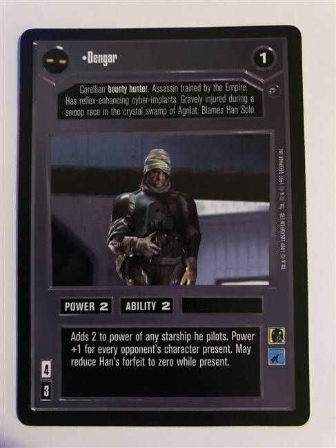 Star Wars CCG (SWCCG) Dengar