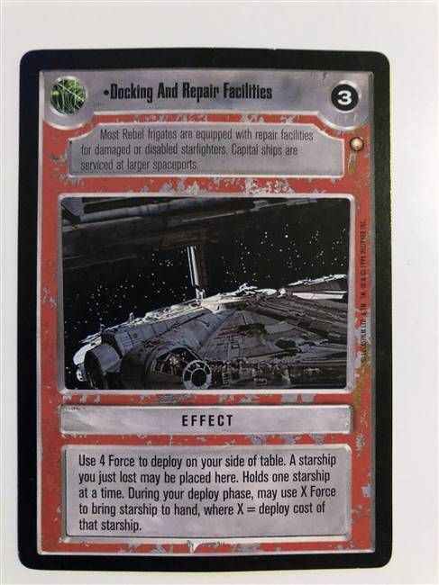 Star Wars CCG (SWCCG) Docking And Repair Facilities