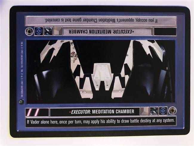 Star Wars CCG (SWCCG) Executor: Meditation Chamber