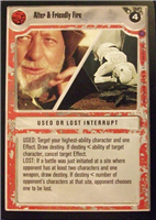 Star Wars CCG (SWCCG) Alter & Friendly Fire