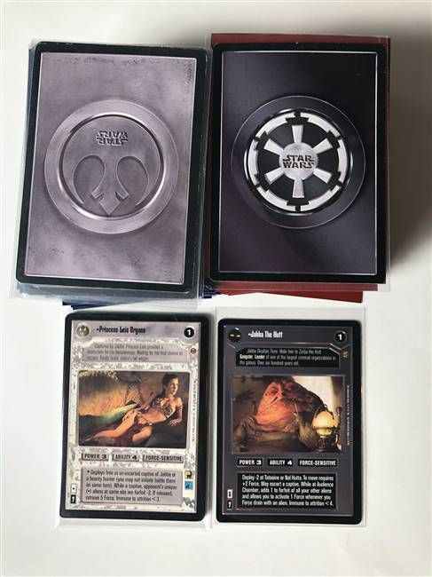 Star Wars CCG (SWCCG) Jabba's Palace Complete Set