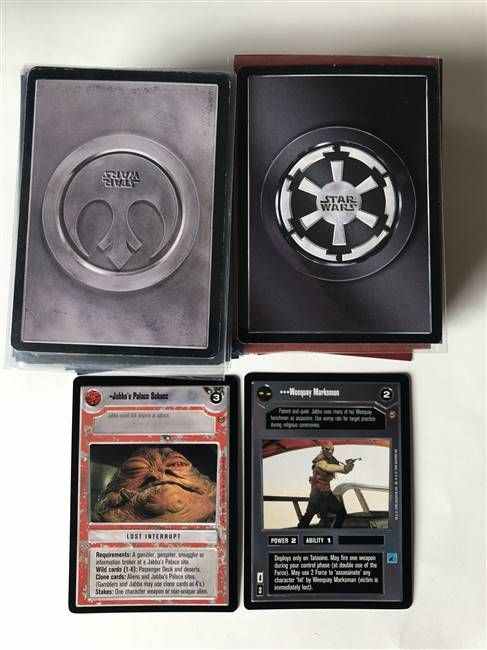 Star Wars CCG (SWCCG) Jabba's Palace Common/Uncommon Set