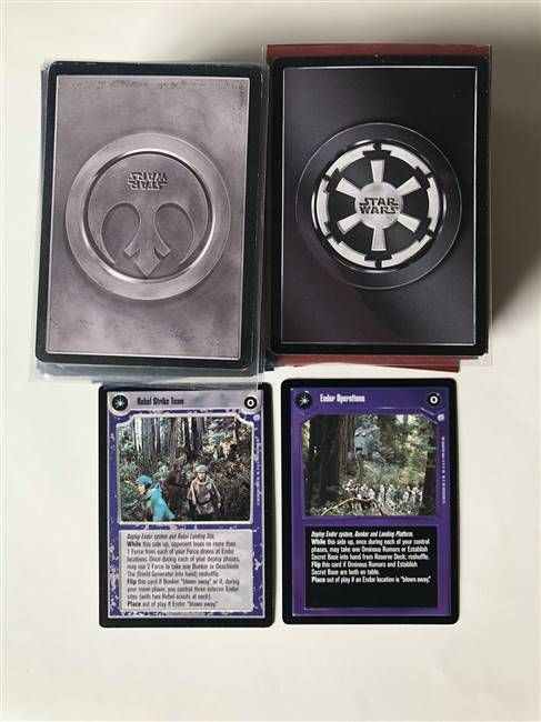 Star Wars CCG (SWCCG) Endor Complete Set (Without Foils)