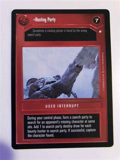 Star Wars CCG (SWCCG) Hunting Party