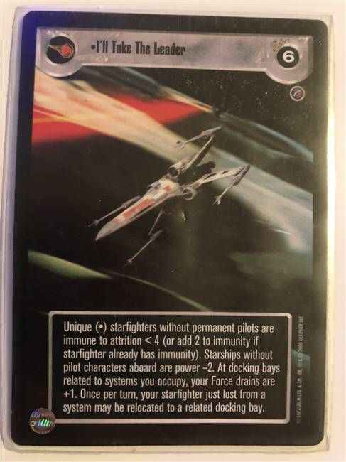 Star Wars CCG (SWCCG) I'll Take The Leader