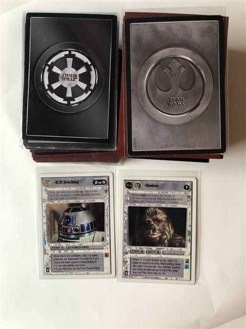 Star Wars CCG (SWCCG) A New Hope Unlimited Complete Set