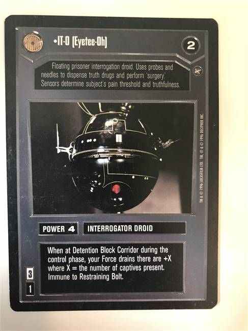 Star Wars CCG (SWCCG) IT-O [Eyetee-Oh]