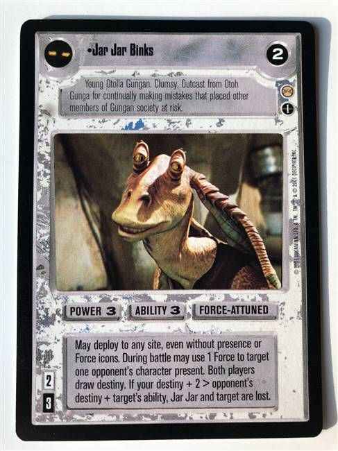 Star Wars CCG (SWCCG) Jar Jar Binks