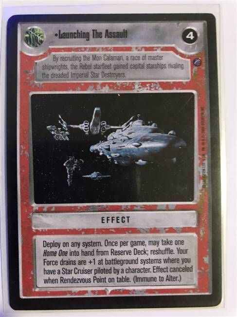 Star Wars CCG (SWCCG) Launching The Assault