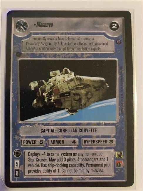 Star Wars CCG (SWCCG) Masanya