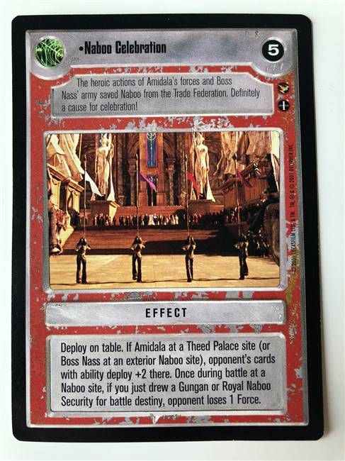 Star Wars CCG (SWCCG) Naboo Celebration