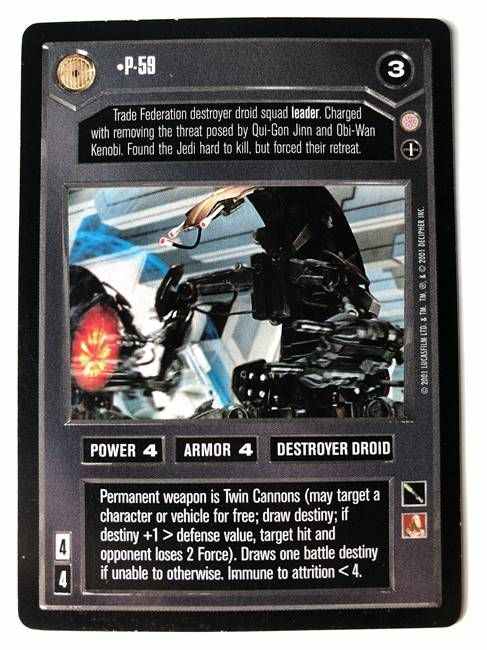 Star Wars CCG (SWCCG) P-59