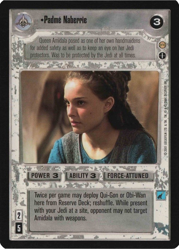 Star Wars CCG (SWCCG) Padme Naberrie