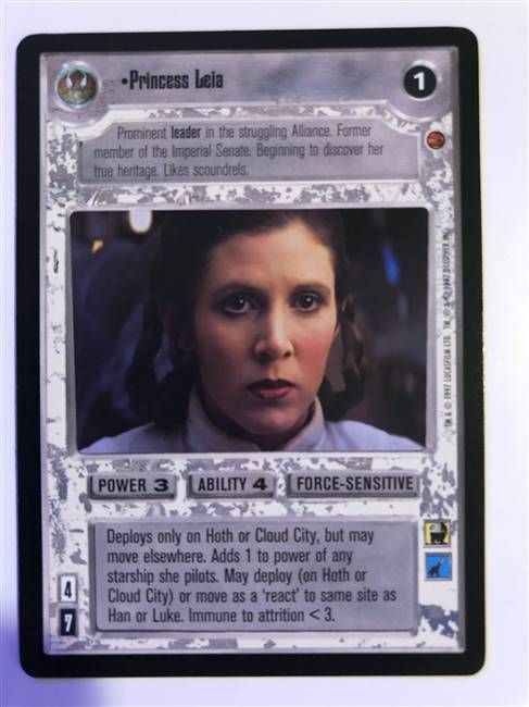 Star Wars CCG (SWCCG) Princess Leia