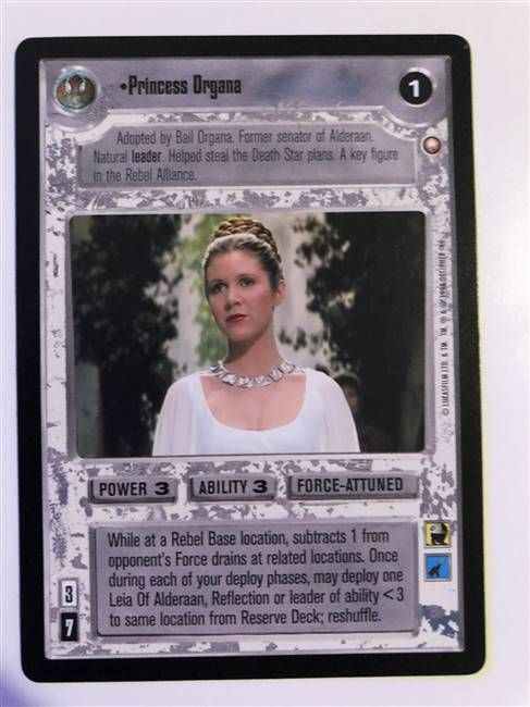 Star Wars CCG (SWCCG) Princess Organa