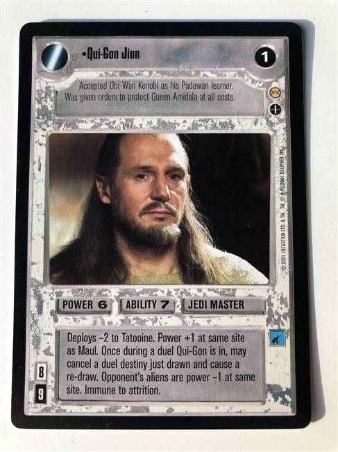 Star Wars CCG (SWCCG) Qui-Gon Jinn