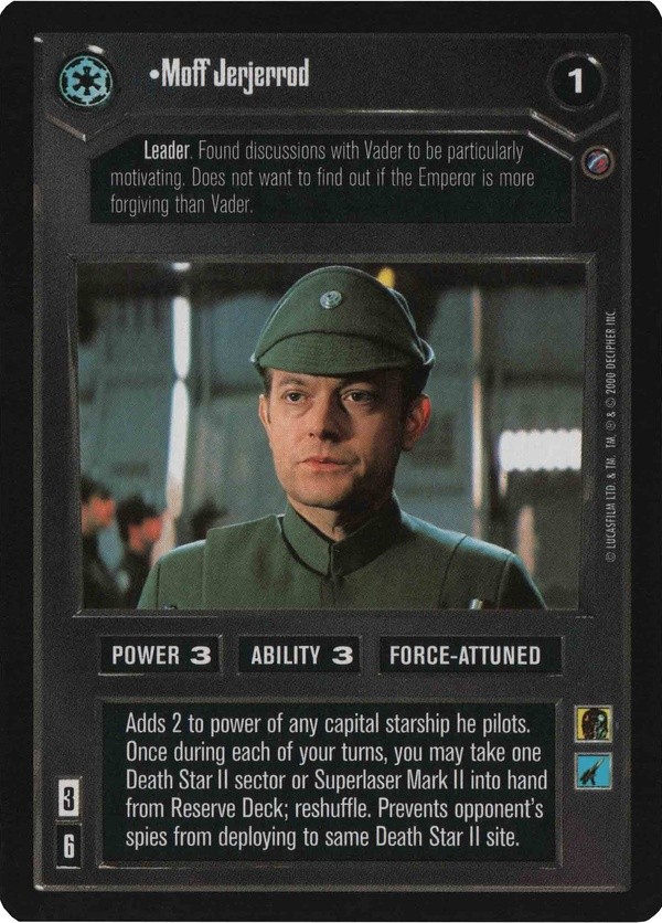 Buy Moff Jerjerrod (Foil) | SWCCG Foil | SWCCGStore.com