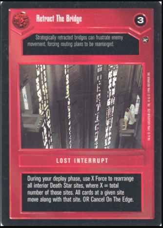 Star Wars CCG (SWCCG) Retract the Bridge