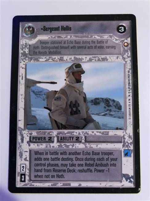 Star Wars CCG (SWCCG) Sergeant Hollis