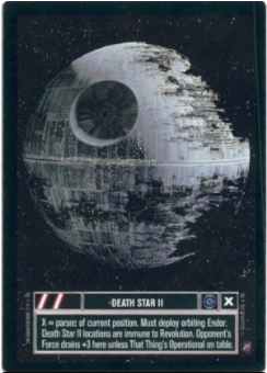 Star Wars CCG (SWCCG) Death Star II (Foil)