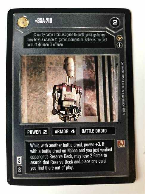 Star Wars CCG (SWCCG) SSA-719