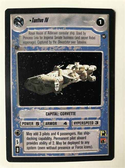 Star Wars CCG (SWCCG) Tantive IV