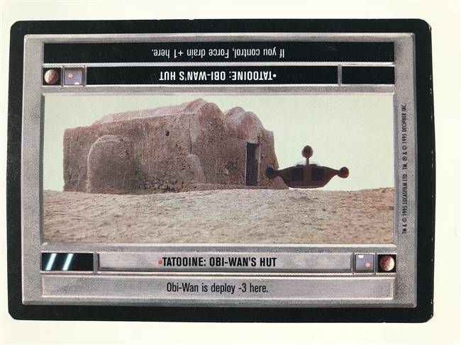 Star Wars CCG (SWCCG) Tatooine: Obi-Wan's Hut