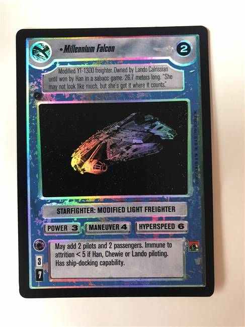 Star Wars CCG (SWCCG) Millennium Falcon (Foil)