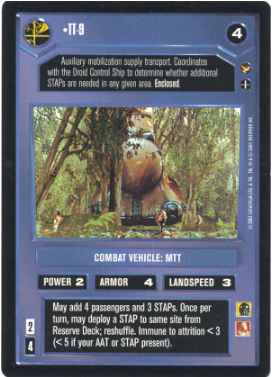 Star Wars CCG (SWCCG) TT-9