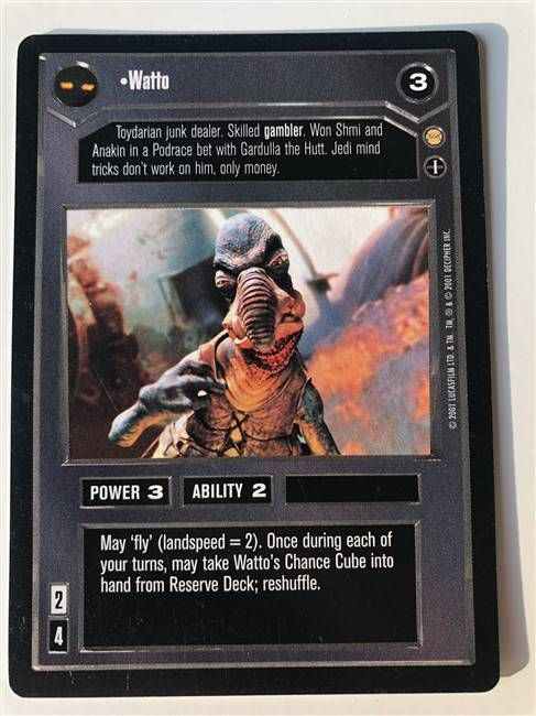 Star Wars CCG (SWCCG) Watto