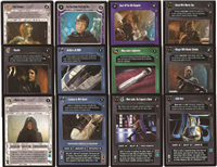 Star Wars CCG (SWCCG) Enhanced Jabba's Palace Complete Set