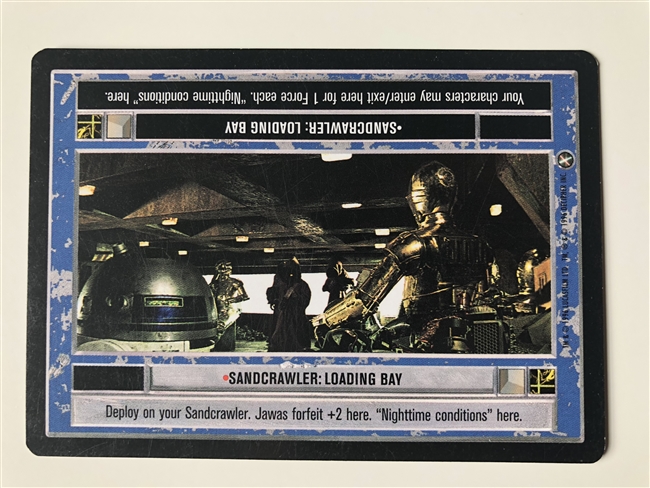 Star Wars CCG (SWCCG) Sandcrawler: Loading Bay