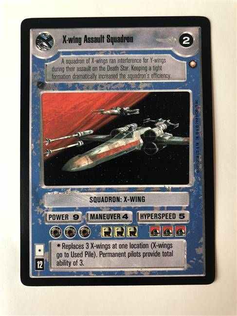 Star Wars CCG (SWCCG) X-wing Assault Squadron
