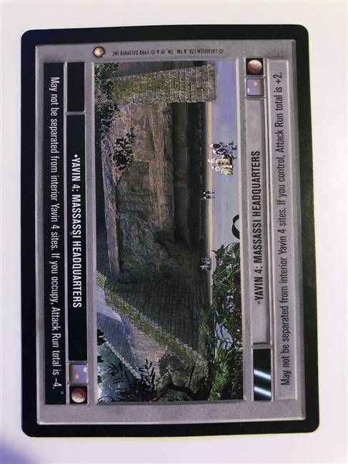 Star Wars CCG (SWCCG) Yavin 4: Massassi Headquarters