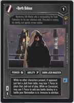 Star Wars CCG (SWCCG) Darth Sidious (AI)