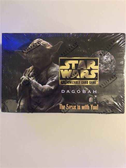 Star Wars CCG (SWCCG) Dagobah Limited Booster Box (Sealed)