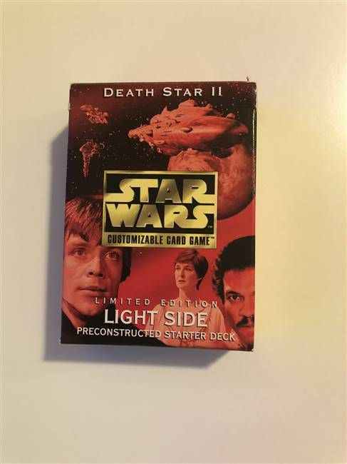 Star Wars CCG (SWCCG) Death Star II Light Side Starter Deck (DISPLAY ONLY)