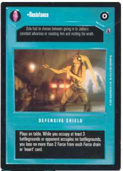 Star Wars CCG (SWCCG) Resistance